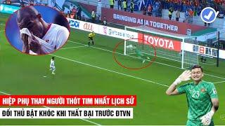 Hiệp Phụ Thay Người Thót Tim Nhất Lịch Sử BĐVN Khi Chứng Kiến Đối Thủ Bật Khóc | Khán Đài Online