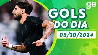 GOLS DO DIA 05/10/2024 | LISTAS | ge.globo