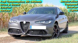 2024 Alfa Romeo Giulia Q4 Veloce 280 PS - Test Drive, Performance Review, and Fuel Consumption