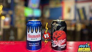 Blind Battle Beers! Hamm's vs Miller Genuine Draft