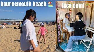 BOURNEMOUTH beach is must go place #dmaya daily vlog