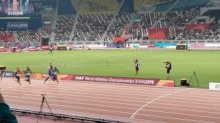 Christian Coleman 100m world championships Doha2019