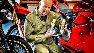 WD40 Motorcycle chain cleaner and lube review