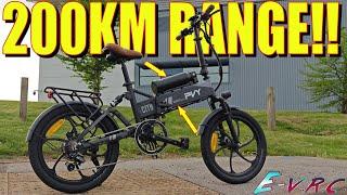 This Electric Bike will go VERY FAR! PVY Z20 MAX First Ride