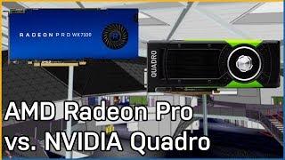 AMD Radeon Pro vs. NVIDIA Quadro: Workstation Performance