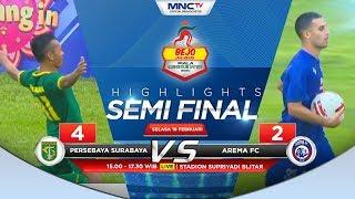 HIGHLIGHTS PERSEBAYA VS AREMA FC (FT: 4-2) - Bejo Jahe Merah Piala Gubernur Jatim 2020