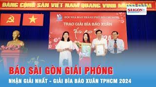 Báo Sài Gòn Giải Phóng nhận giải Nhất   Giải Bìa báo xuân TPHCM 2024