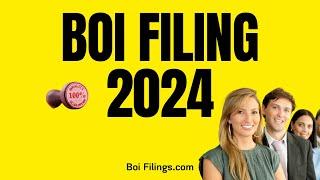 BOI Filing 2024 | Individual Who Directly Files The Document That Creates Or Registers The Company