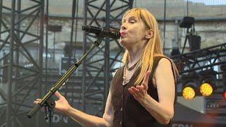 La chanteuse américaine Suzanne Vega s'interroge sur "la destinée des Etats-Unis" | AFP