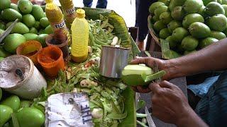 KACHA AAM MASALA: Yummy Green Mango Masala Summer Special  Food  | Indian Street Food