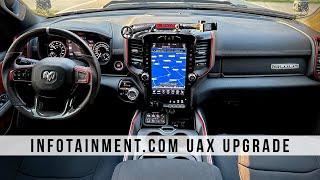 Infotainment.com - 12" UAX Installation - Ram Rebel     #infotainment #ramtrucks