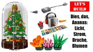 Let's build: Dies, das, Ananas: Licht, Strom, Drache, Blumen