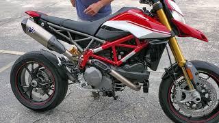 2020 Ducati Hypermotard 950SP w/exhaust