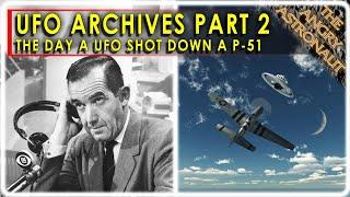 Air Force pilot dies chasing a UFO!  UAP National Archives content!