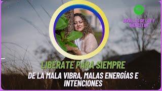 Aprende a liberarte PARA SIEMPRE de la mala vibra, malas energías e intenciones | Marcela Reyes