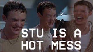 stu macher from scream being a funny chaotic hot mess for almost 3 minutes