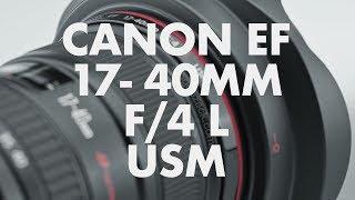 Lens Data - Canon EF 17-40mm f/4 L USM Review