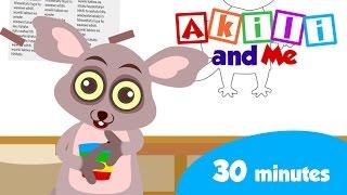 Learn with Bush Baby! | 30 minutes of African Educational Cartoons from Akili and Me