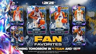 FAN FAVORITES SET COMING TMRW WITH 100 OVR TMAC, DM BOL BOL, DM TERRY D & MORE! NBA 2K25 MYTEAM