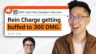 Rein Charge getting BUFFED to 300 DMG! (ft. OW2 Lead Hero Designer)