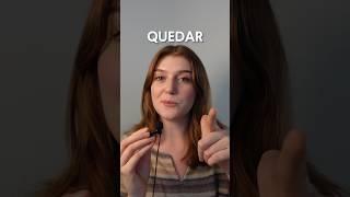 Quedar is love, quedar is life  Learn REAL Spanish at jw.app #languagelearning #learnspanish