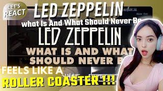 REACTING to Led Zeppelin - What Is And What Should Never Be