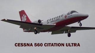 Cessna 560 Citation Ultra Grafair landing on EPRZ Rzeszów-Jasionka Airport