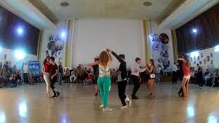 10  Bachata J'n'J Intermediate  Полуфинал  3 заход  1 трек. ZnB Competition 2018