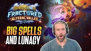 (Hearthstone) Big Spells and Lunacy - Fractured in Alterac Valley
