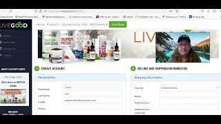 How to Register For LiveGood/ How to Join LiveGood