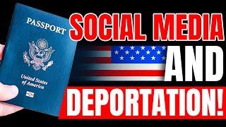  SOCIAL MEDIA & DEPORTATION FROM USA!  #immigration #visa