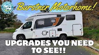 Motorhome Makeover: Upgrading our Burstner for the Perfect Trip!