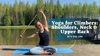 20 min Neck, Shoulders & Upper back | Sore Muscle & Tension Relief for Climbers