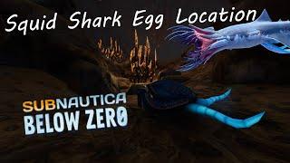 Squid Shark Egg Location.  Subnautica: Below Zero