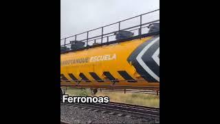 Carrotanque Escuela #ferromex FXE470003  #ferronoas #train #viralshorts  #ferromexenleónguanajuato