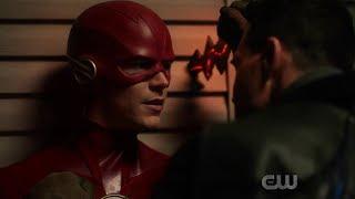 THE FLASH 5*16 BARRY CONVINCES CICADA TO TAKE THE META HUMAN CURE