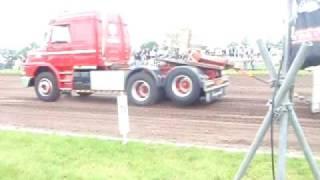 Trekkerslep Fort demo scania truckpulling