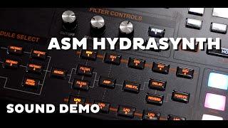 ASM Hydrasynth - Sound Demo (No Talking)