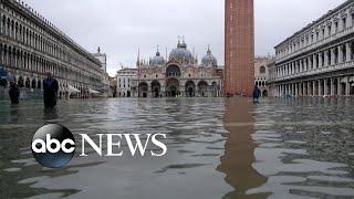 New round of devastating flooding in Venice