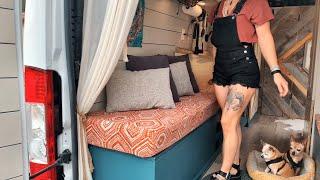 Murphy Bed in Promaster Van Build