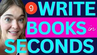 World's Fastest AI for FREE: Write Books in Seconds in ONE MINUTE