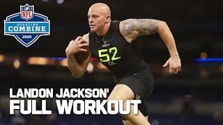 Landon Jackson's 2025 NFL Scouting Combine workout