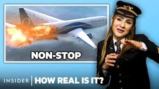 Airline Pilot Rates 8 Airplane Emergencies In Movies And TV | How Real Is It? | Insider