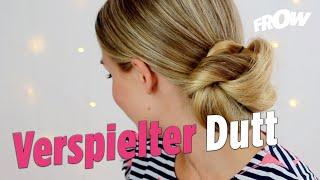 Süßer und verspielter Dutt - Optimale Sommerfrisur