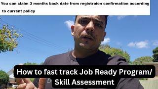 How to fast track JRP | How to fast process my job ready program | skill assessment for diploma