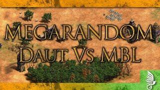 MegaRandom! - Daut VS MBL - Age of Empires II: Definitive Edition Gameplay