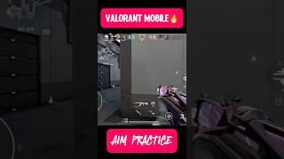 Aim PracticeValorant mobile #valorantmobile #shorts #tenz #valorantmobilebeta #sentenz