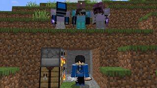 Minecraft Speedrunner vs 3 Terminators