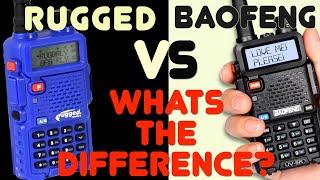 Whats the difference between a UV-5R and RH5R? Rugged RH5R VS Baofeng UV-5R - Are They The Same?