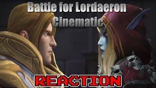 KRIMSON KB REACTS: Battle for Lordaeron Cinematic (Live Reaction)